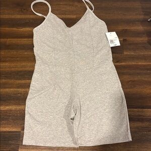 Forever 21 Light Gray onesie Activewear